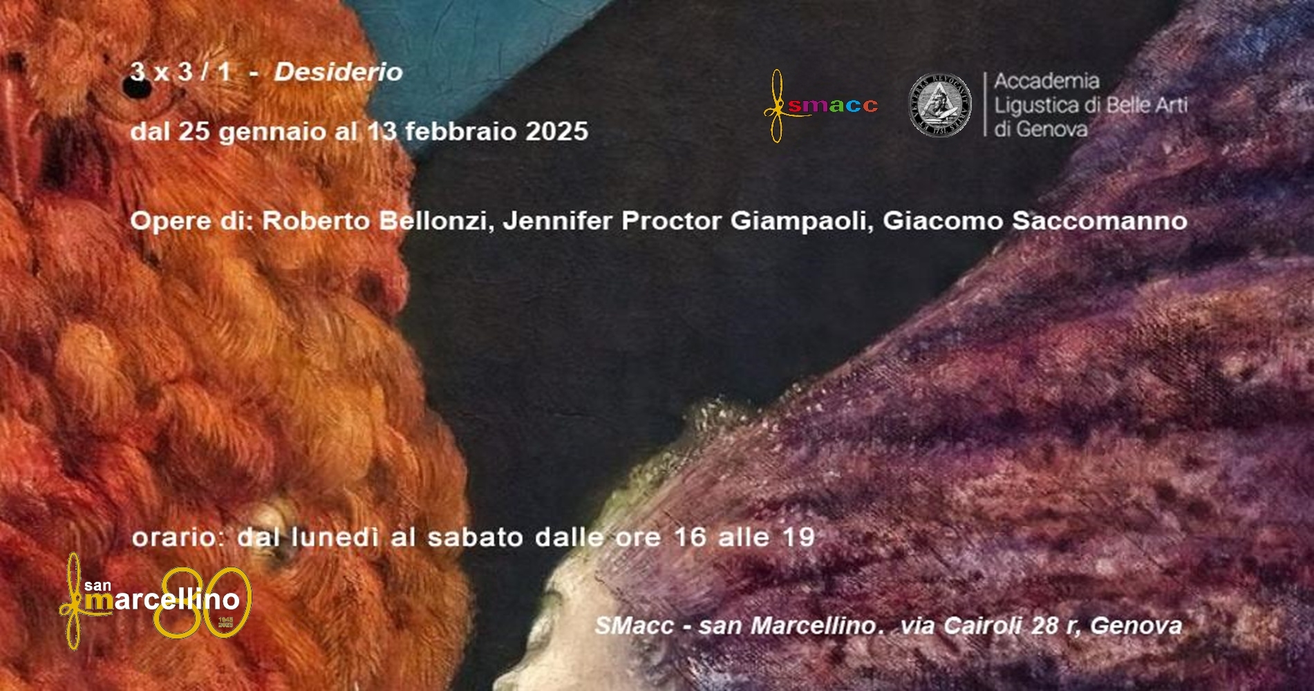 25.01.2025 - Mostra '3x3 / 1 - Desiderio -